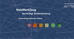 Desktop Screenshot of netzwerkzeug.de